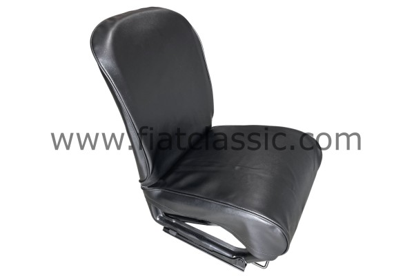 Seat covers black front and rear Fiat 500 R